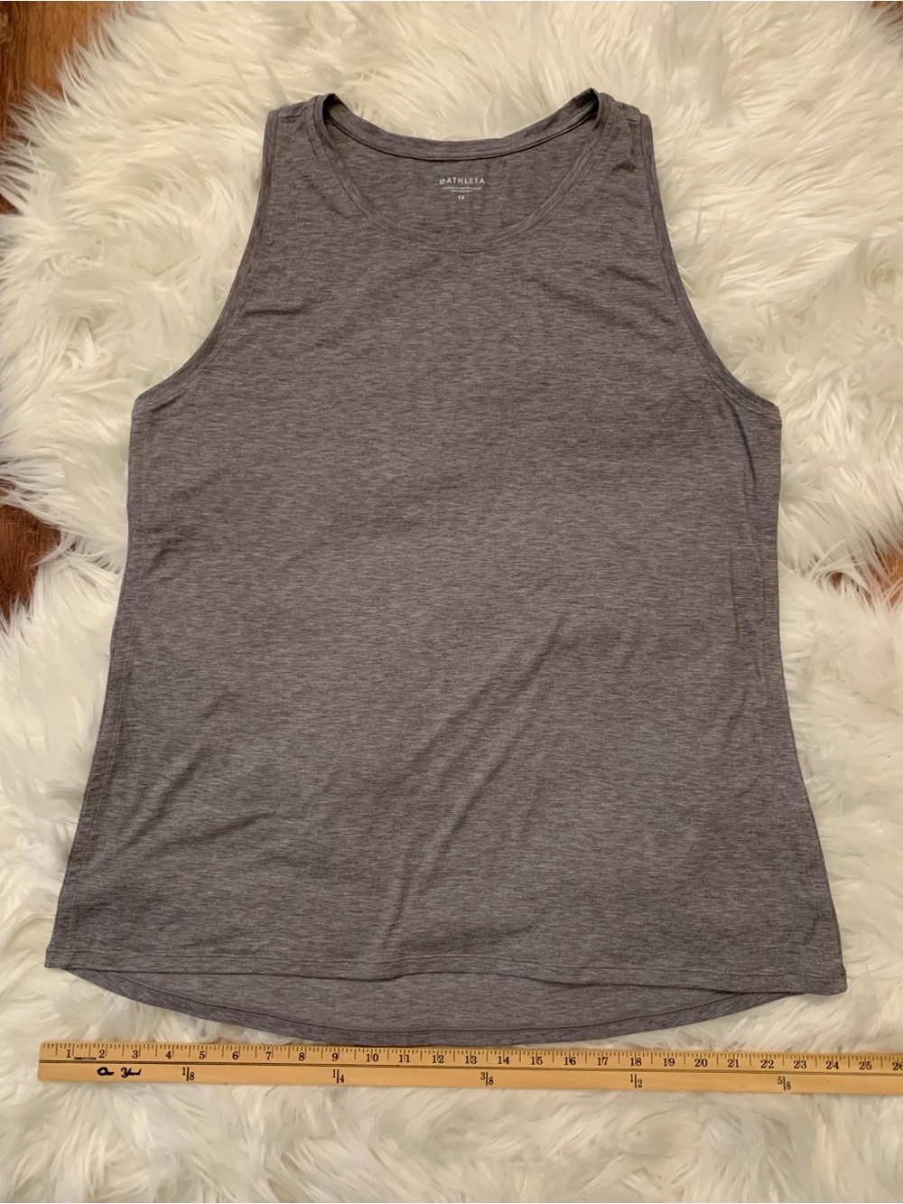 Athleta Essence Tank 1X Gray Activewear
488378